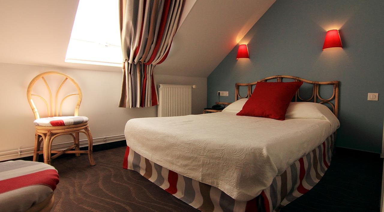 Logis Hotel Les Fuchsias Saint-Vaast-la-Hougue Luaran gambar