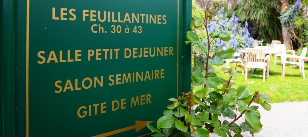 Logis Hotel Les Fuchsias Saint-Vaast-la-Hougue Luaran gambar